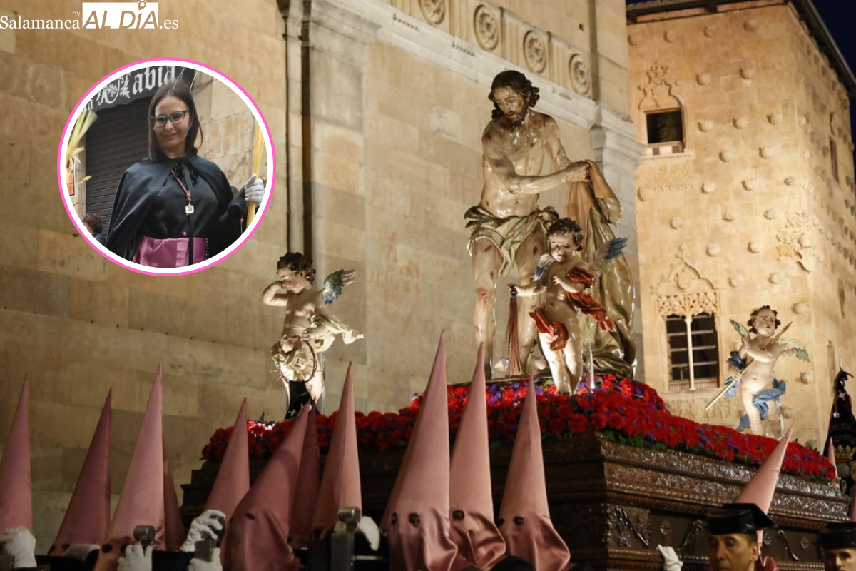 La primera mujer al frente del Flagelado asume el cargo por gratitud a la Virgen: Pusieron el chupete de mi hija bajo su manto, ella no me dejó sola y yo ahora tenía que devolvérselo