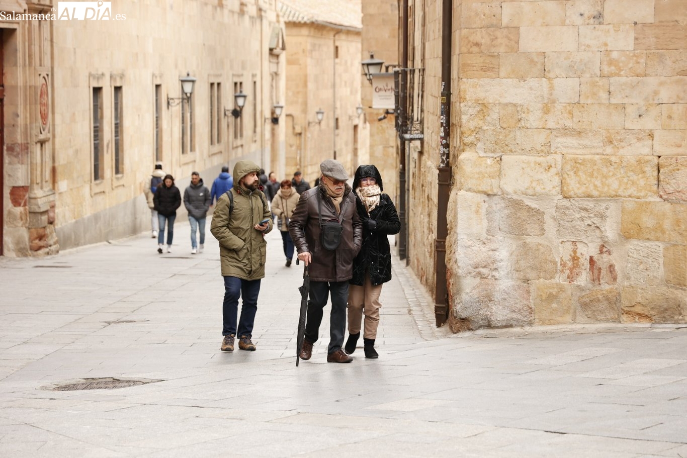 Salamanca vivirá un fin de semana variable con ambiente plenamente invernal y la llegada de un nuevo frente