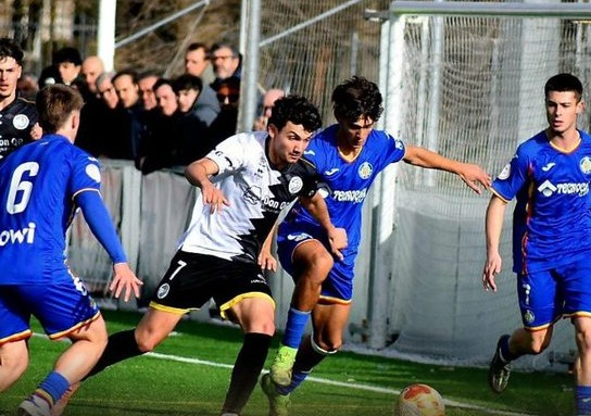 Unionistas de División de Honor pierde en los últimos minutos con el Getafe (1-2)