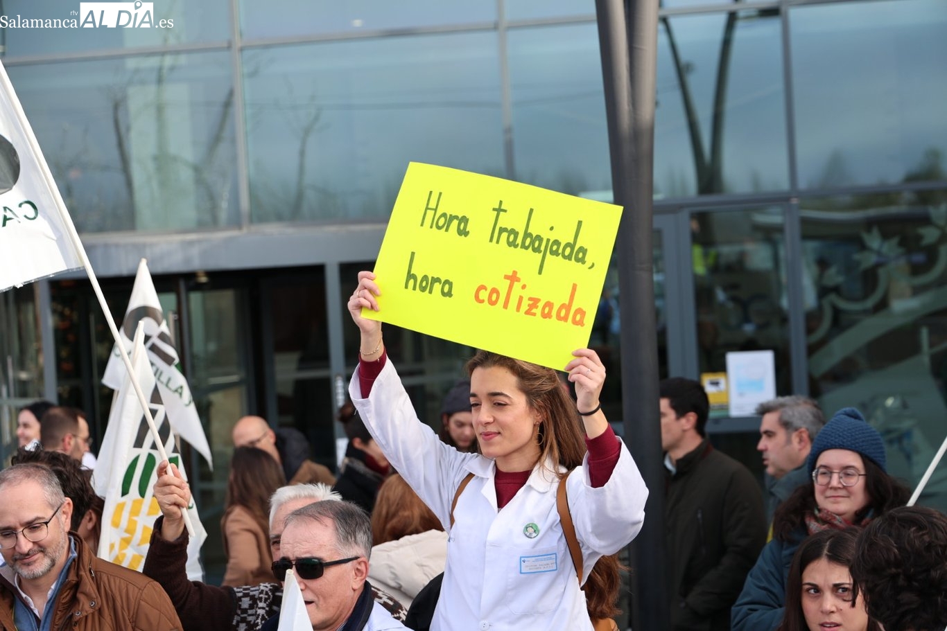 Once médicos de Atención Primaria secundan en Salamanca la huelga por la reforma del Estatuto Marco
