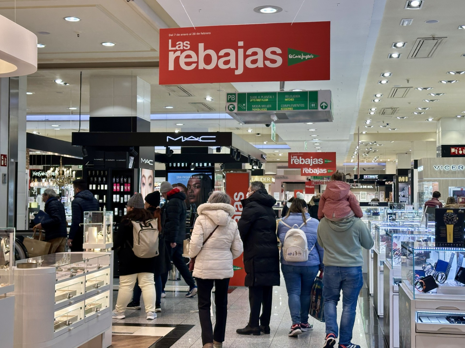 Arrancan las rebajas de El Corte Inglés con descuentos de hasta el 50 % 