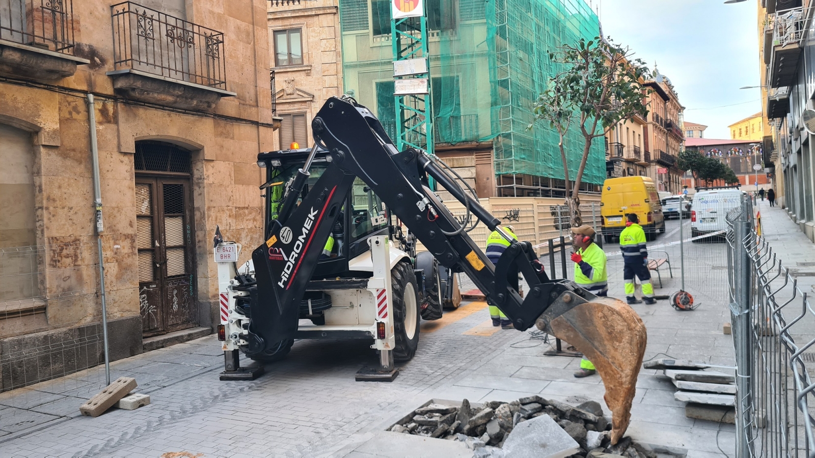 Comienza la renovación de tuberías en la calle Pozo Amarillo