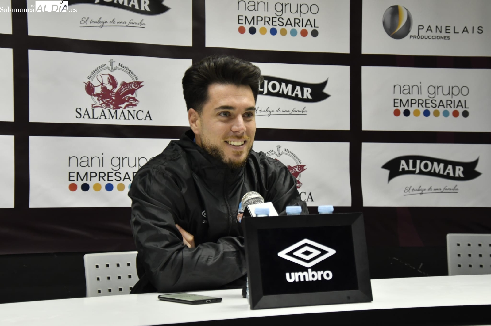 Jorge García: No he pedido fichajes. ¿Miguel Serrano? No voy a hablar. Los demás jugadores del Salamanca UDS merecen respeto