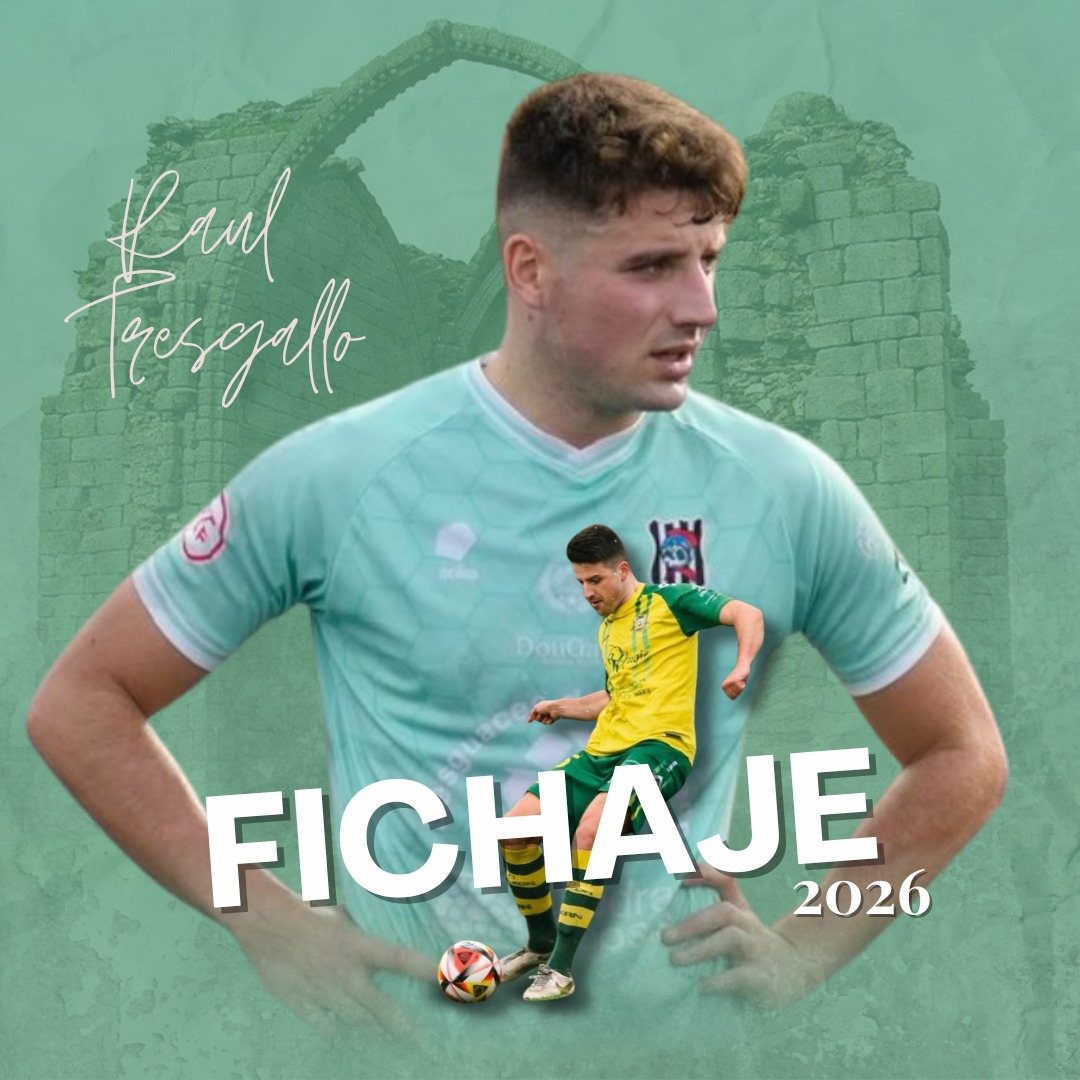 El CD Guijuelo refuerza la defensa con el fichaje de Raúl Tresgallo y comunica la baja de Aleix Ruiz