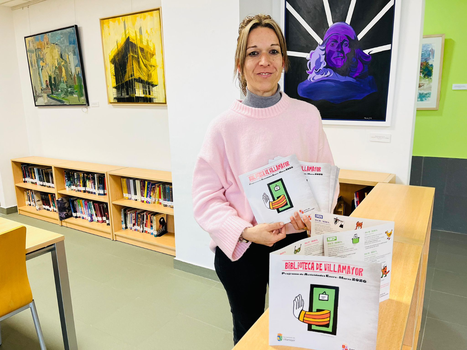 Amplia y variada programación de la Biblioteca Pública de Villamayor para el primer trimestre de 2026