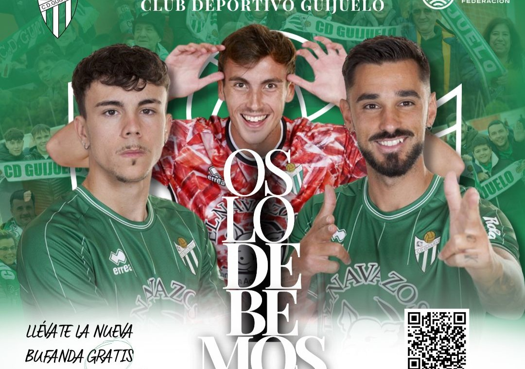 El CD Guijuelo lanza su campaña de abonos para la segunda vuelta con el lema Os lo debemos