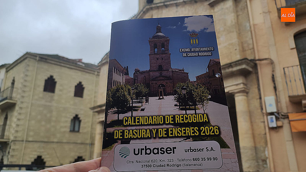 Disponibles 400 ejemplares del calendario de recogida de basura y enseres 2026