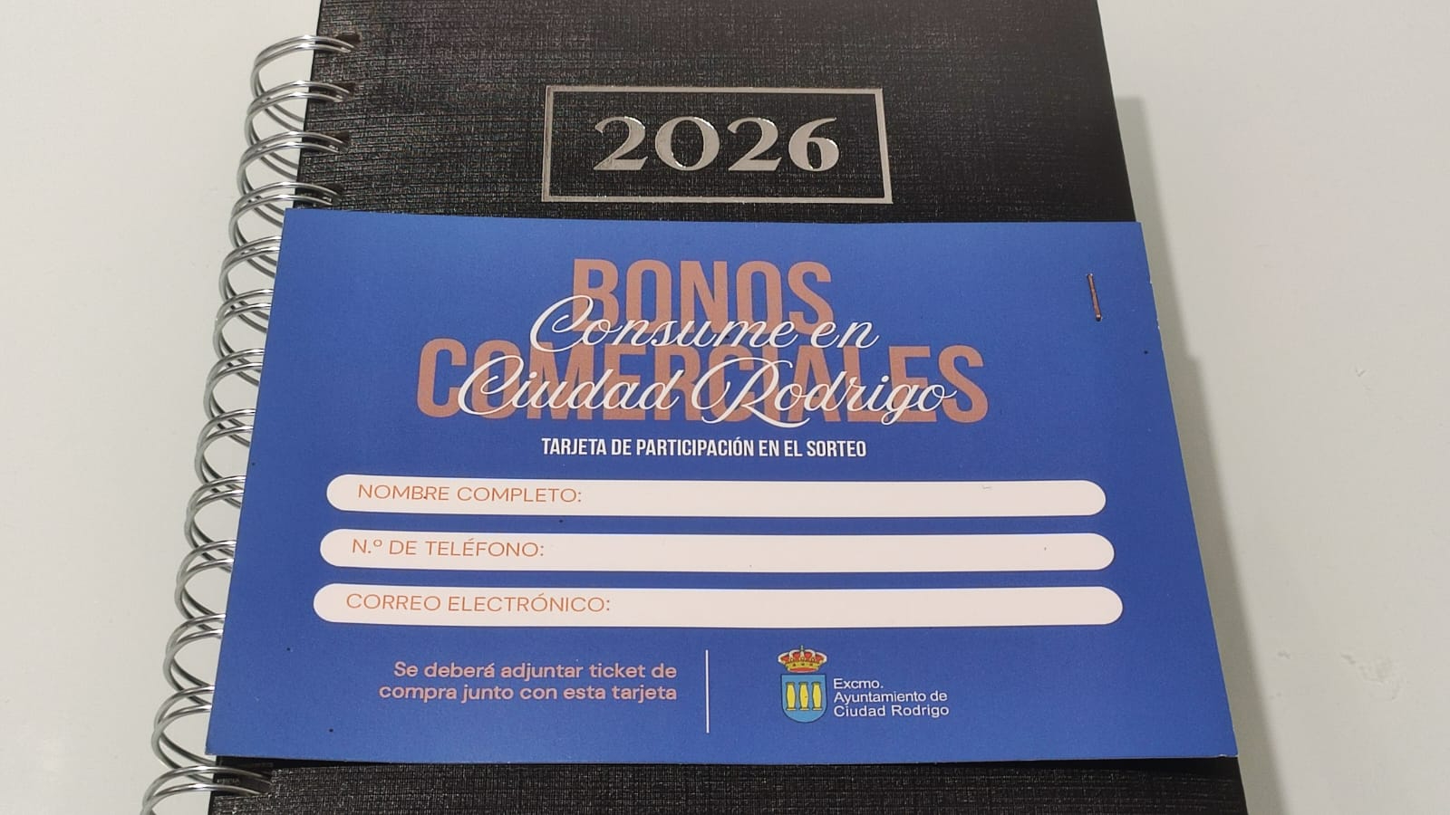 Ciudad Rodrigo extiende su exitosa campaña de bonos comerciales durante todo el año 2026