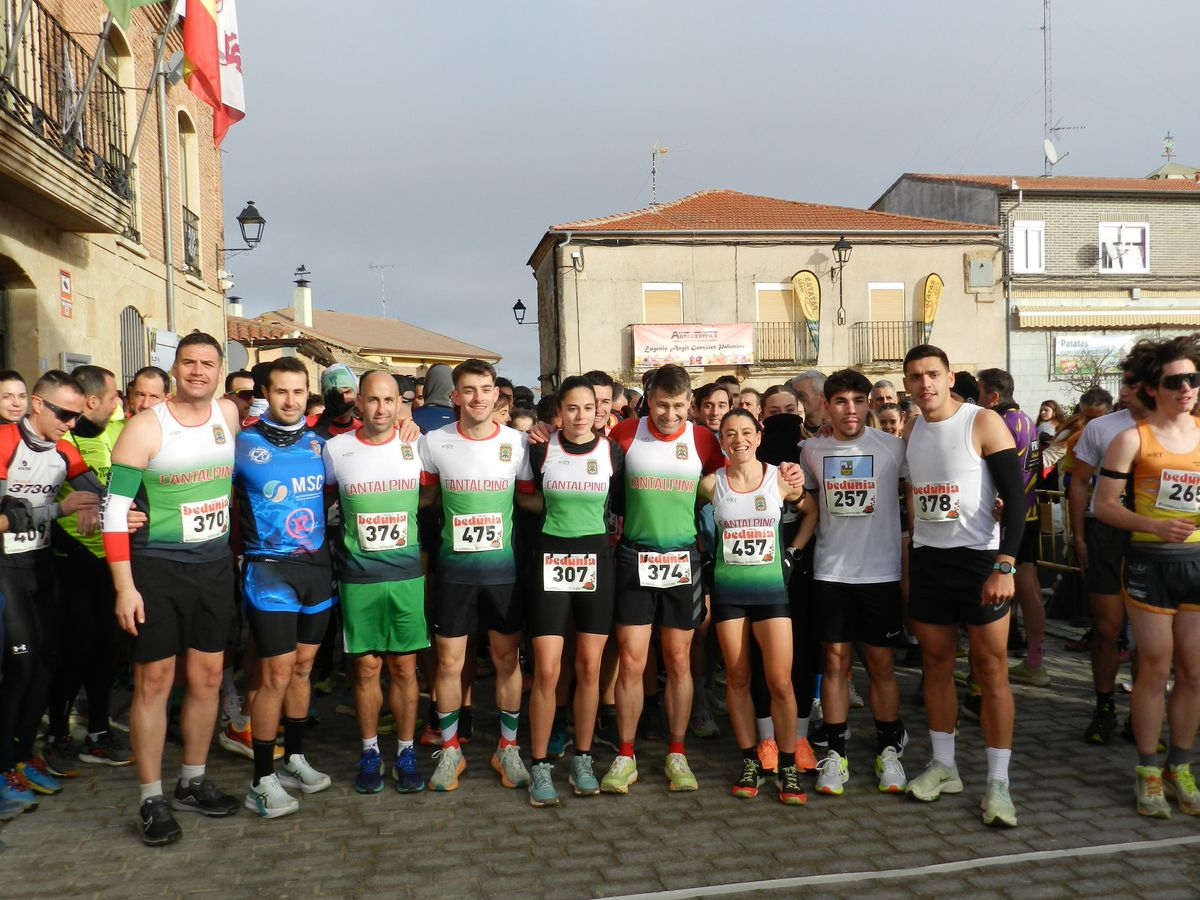 FOTOS del II Cross de Cantalpino que ganan Alberto Herrera y Verónica Sánchez