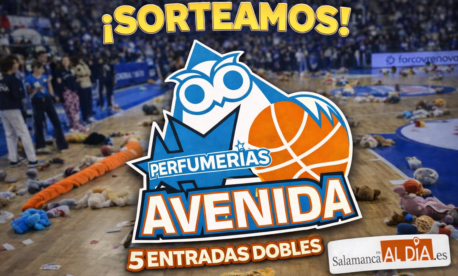 SORTEO | Fin al sorteo de SALAMANCArtv AL DÍA de 5 entradas dobles para el Perfumerías Avenida – BAXI Ferrol de la Eurocup