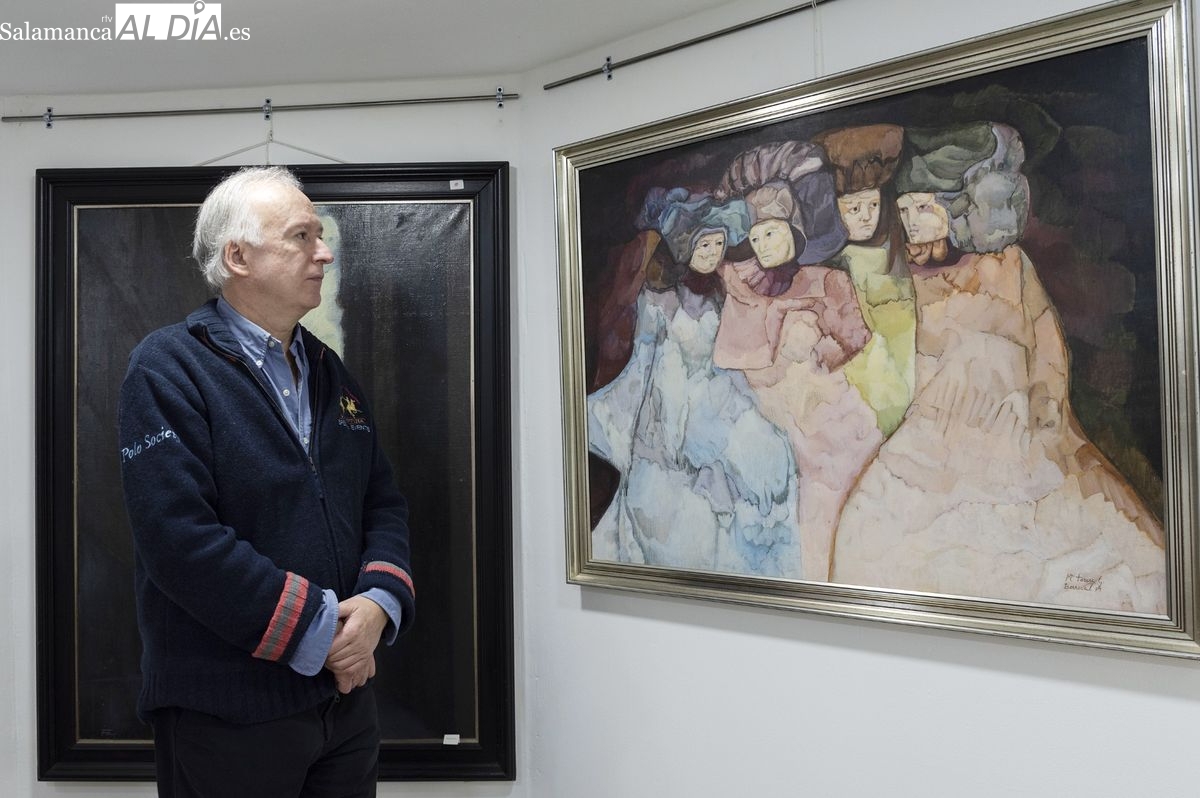 La galería Museo Mínimo retoma el ambiente de las salas de exposiciones salmantinas con una muestra de los pintores José Luis Pérez Fiz y Teresa Gómez Berrocal