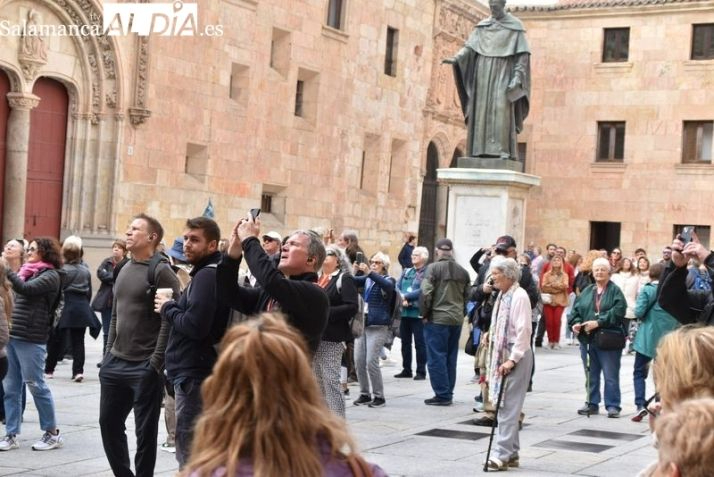 Salamanca roza las 300.000 consultas turísticas con madrileños y franceses a la cabeza