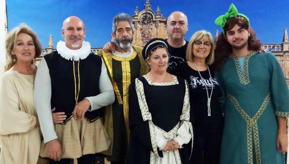 Integrantes de Esfinge Teatro que actuarán en este montaje