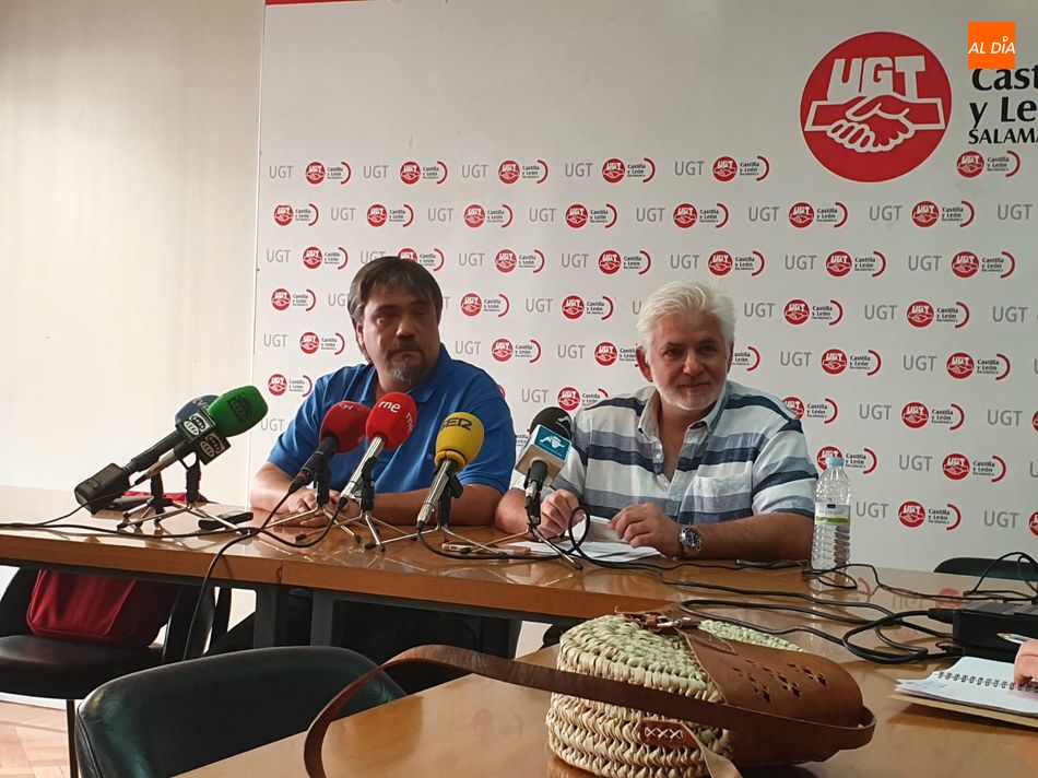 Marcelino Muñoz y José María García