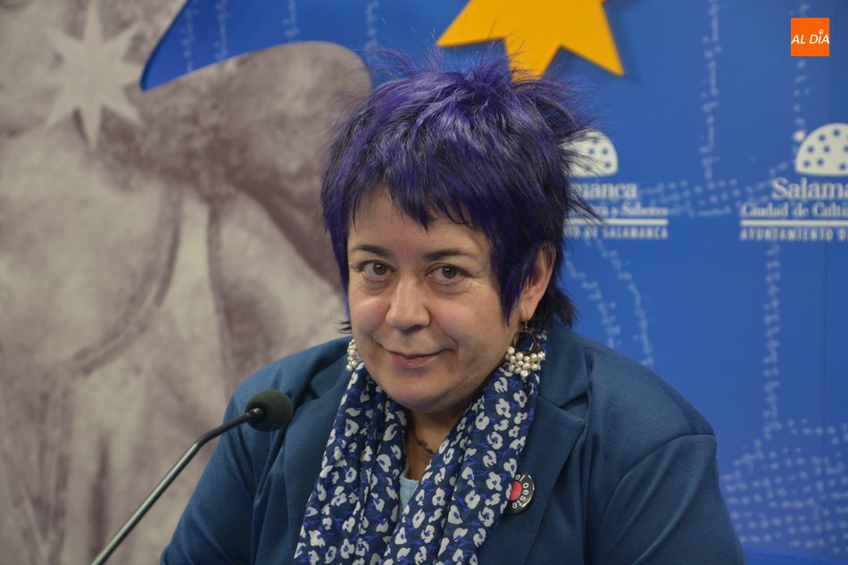 Inmaculada Cid, presidenta de la Asociación Vecinal del Barrio del Oeste, ZOES