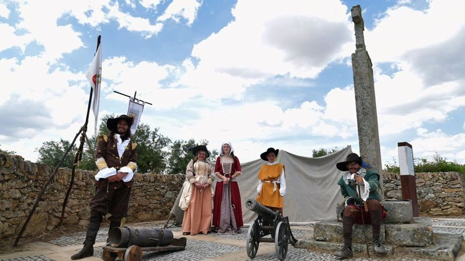 Monumento conmemorativo de la Batalla de Salgadela, en las inmediaciones de Castelo Rodrigo/ FCR