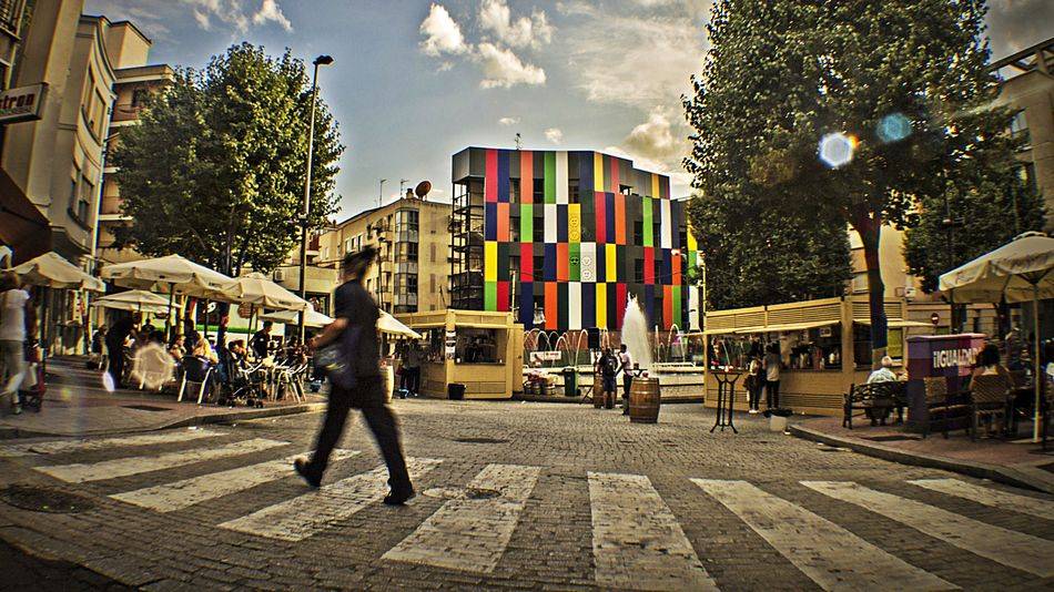 ‘Paso lento’, imagen ganadora del maratón fotográfico del Barrio del Oeste en 2018, captada por José Mata