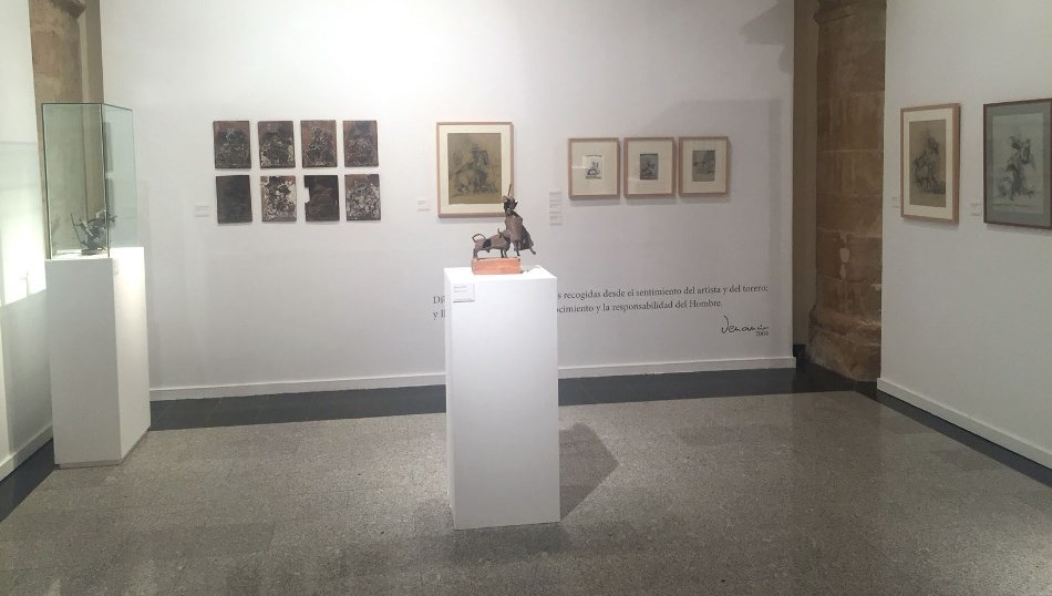 Esta exposición de Venancio Blanco puede visitarse en la Sala de Santo Domingo de la Cruz