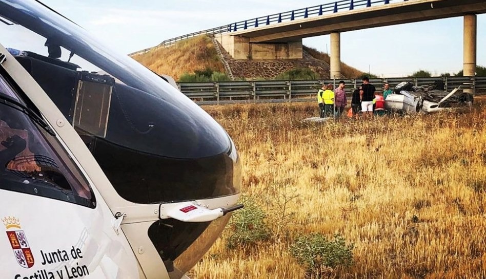 El accidente en la A-50