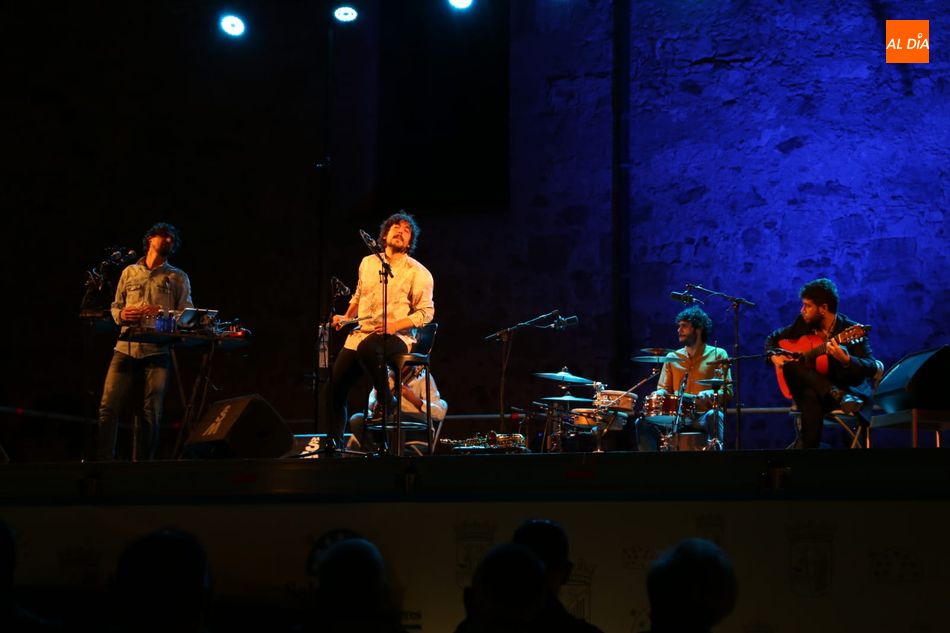 Concierto de Sergio de Lope en los Jardines de Santo Domingo. Foto de Víctor Sánchez