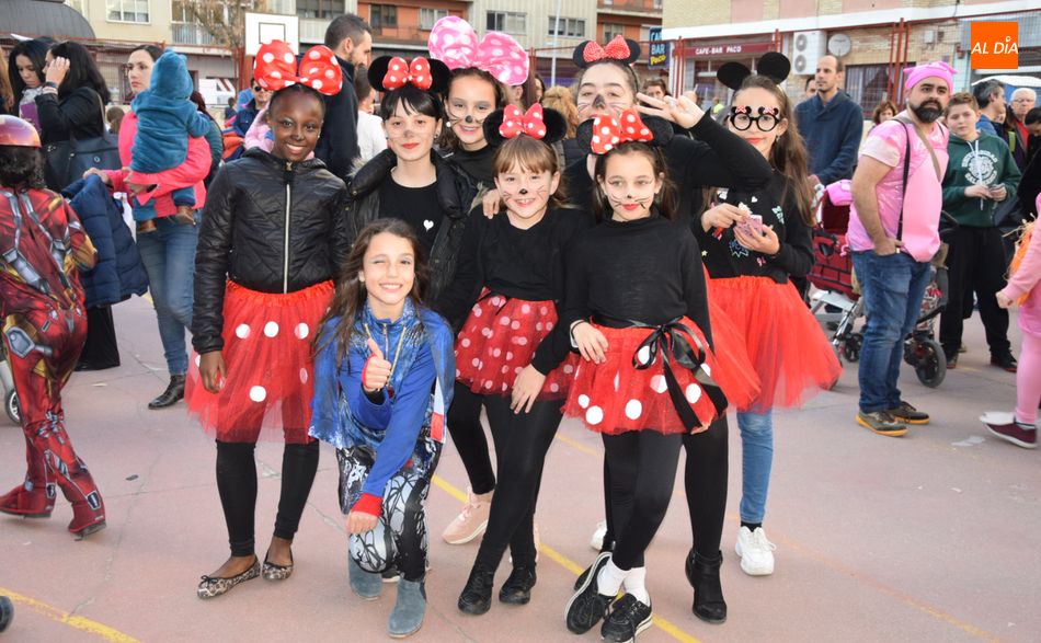 Los alumnos del colegio Padr Manjón han sorprendido con sus originales disfraces. Foto: Eva Fernández