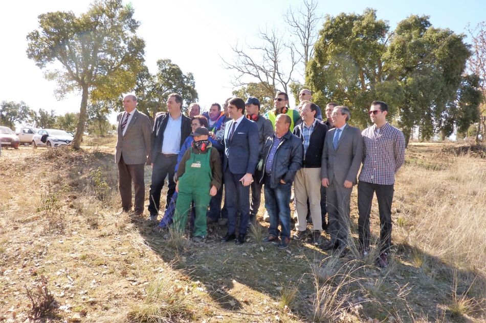 Visita al alcornocal de Valdelosa