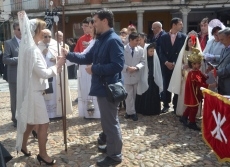 Foto 6 - La Soledad y Jesús Resucitado se encuentran para decir adiós a la Semana Santa