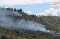 Foto 6 - Vídeo del incendio de Villarino en pleno Parque Natural Arribes