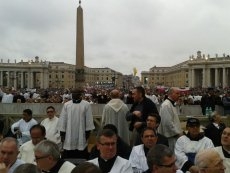 Foto 3 - Salamanca, en la canonización de Juan XXIII y Juan Pablo II