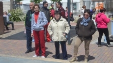 Foto 3 - Caminantes solidarios por Acopedis vuelven a abarrotar las calles de la ciudad