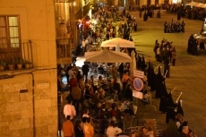 Foto 4 - La Dolorosa cruza el Águeda en la apertura de la Semana Santa