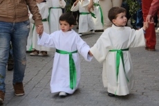 Foto 4 - Los niños devuelven la alegría al Domingo de Ramos