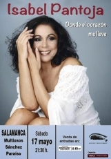 Isabel Pantoja actuará en Salamanca