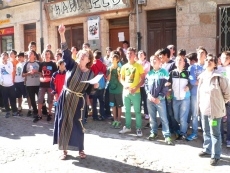 Foto 3 - Los escolares mirobrigenses se impregnan del espíritu franciscano