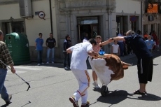 Foto 6 - Los carretones ponen la nota infantil a la Feria de Abril vitigudinense