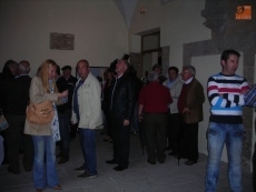 Concejales del Ayuntamiento de Béjar minutos antes del inicio del acto/FOTO: Raúl Hernández