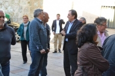 Foto 6 - Valeriano Gómez pide el voto para el PSOE para dar un “giro” a la política económica
