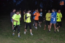 Foto 3 - Más de una treintena de personas participa en la ruta de la Luna Lunera