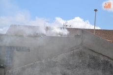 Foto 6 - La acumulación de hollín en una chimenea obliga a intervenir a los Bomberos