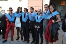 Primera promoción de graduados de Historia de la Usal