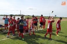 Disputado encuentro entre los infantiles del CF Vitigudino y el Navega (2-1)