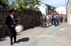 Actos religiosos y convite en honor a San Isidro