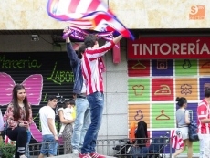 Fiesta rojiblanca en Salamanca