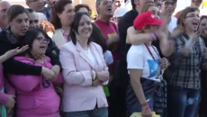 Fiesta de Asprodes en la plaza de la Concordia