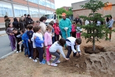 Los niños del Villar y Macías disfrutan de un cuentacuentos ambiental