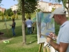 Foto 2 - Las calles de la localidad se convierten en aulas de pintura