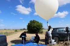 Foto 4 - Un equipo salmantino lanza con éxito una sonda a la estratosfera