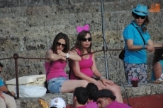 Buen juego de los novillos de Hermanos Asensio en la primera capea