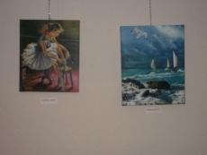 Foto 3 - Una exposición muestra los trabajos del curso de pintura
