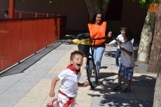 Foto 3 - Los niños de Conciliamos corren los Sanfermines